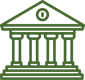 Building icon with columns